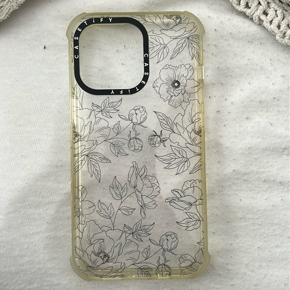 Floral iPhone 13 Pro case